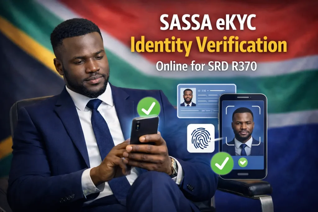 SASSA eKYC Identity Verification Online for SRD R370
