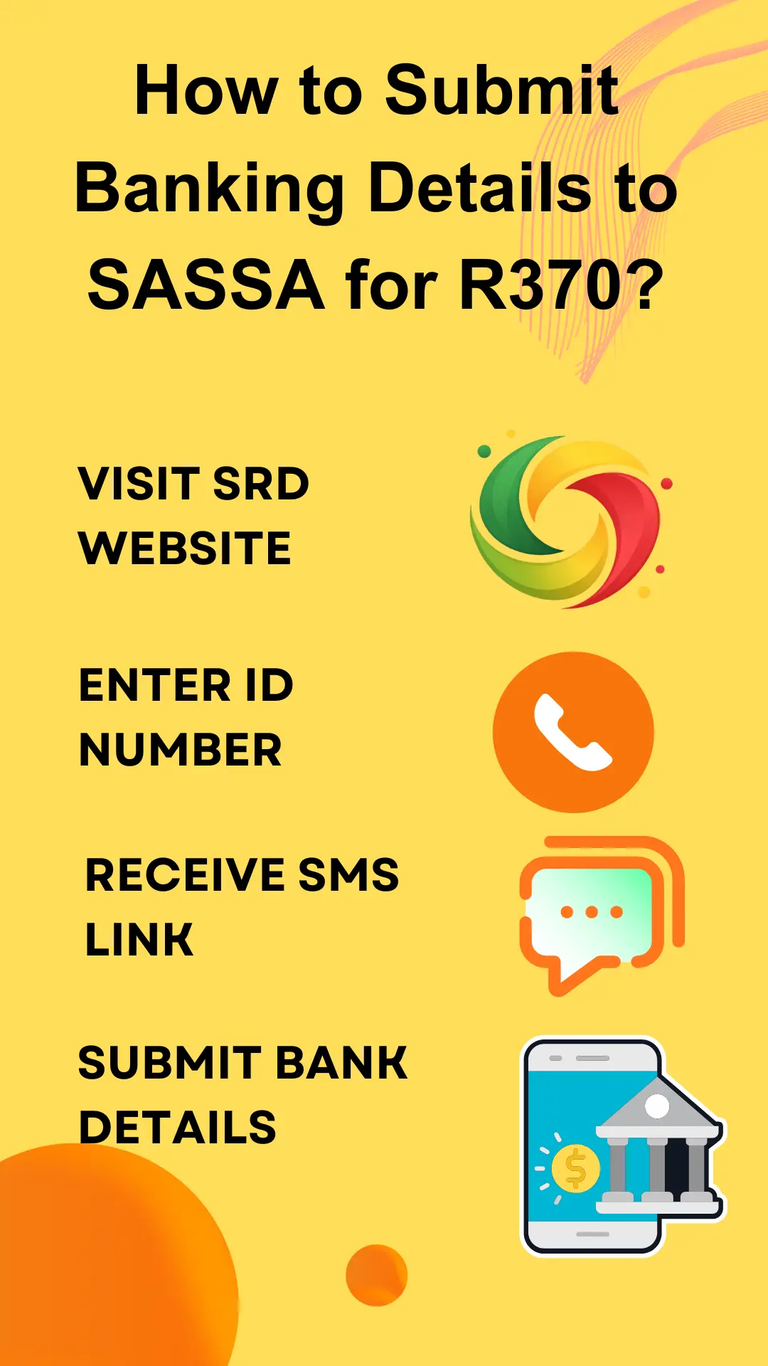 How to Submit Banking Details to SASSA for R370?