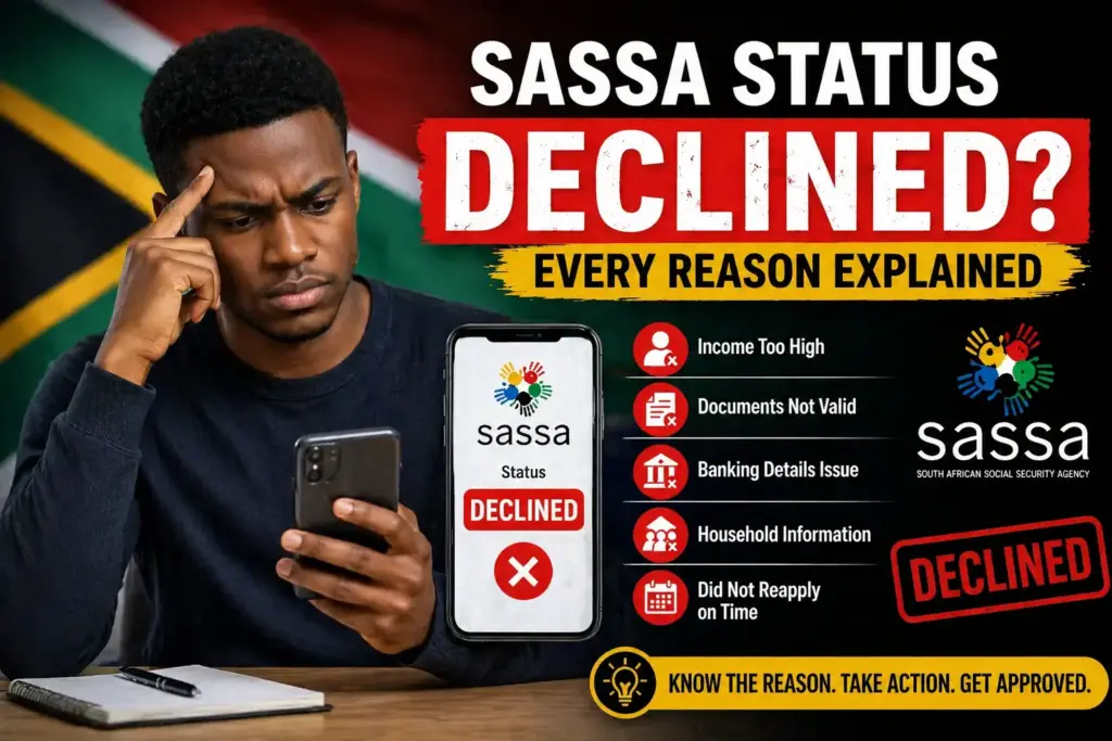 SASSA Status Declined